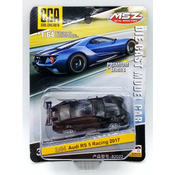 Audi RS5 Racing 2017 black - skala 1:64 - CCA
